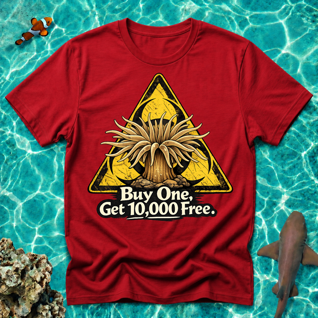 Aiptasia Reef Pest Invasion T-Shirt