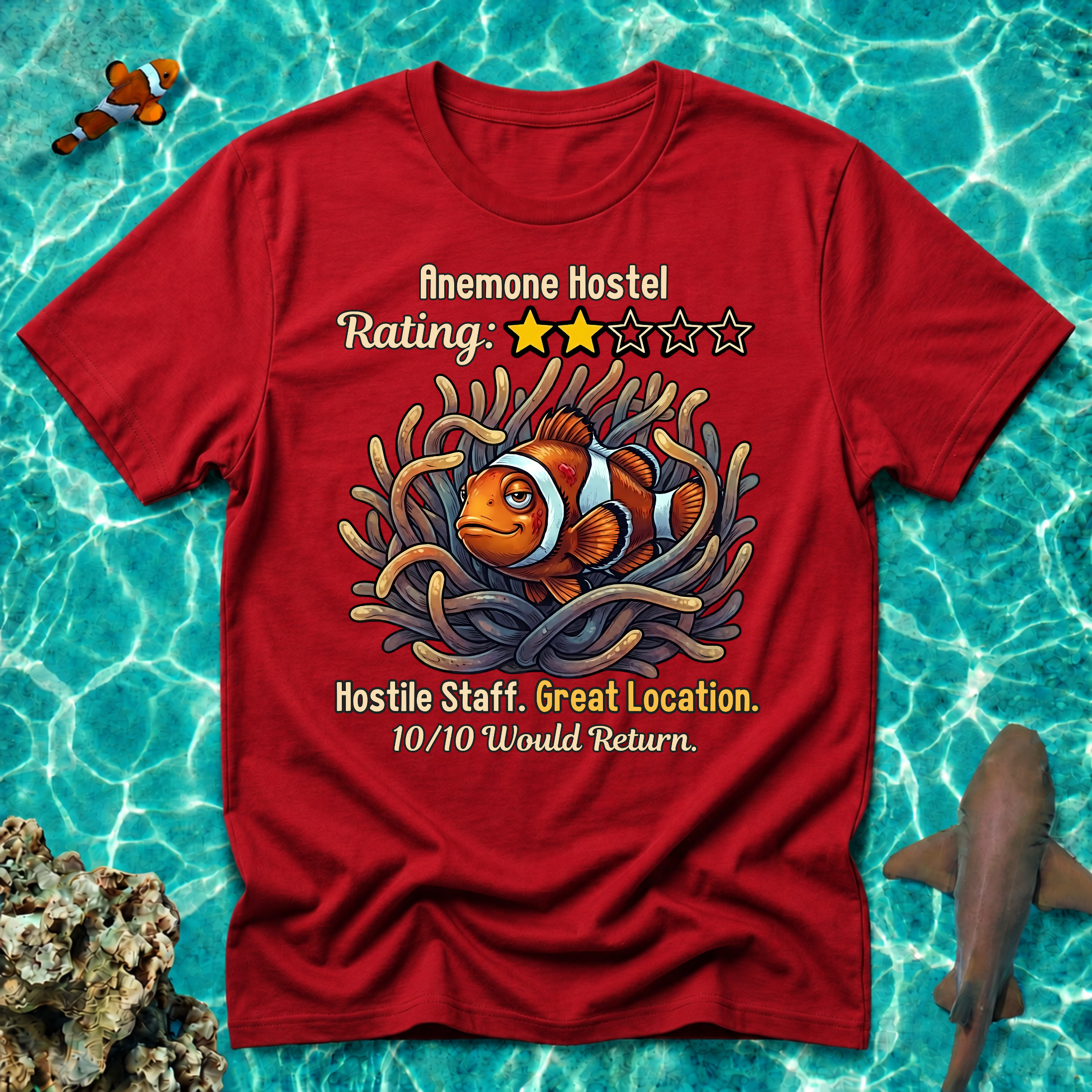 Hostile Hostel Clownfish Stay