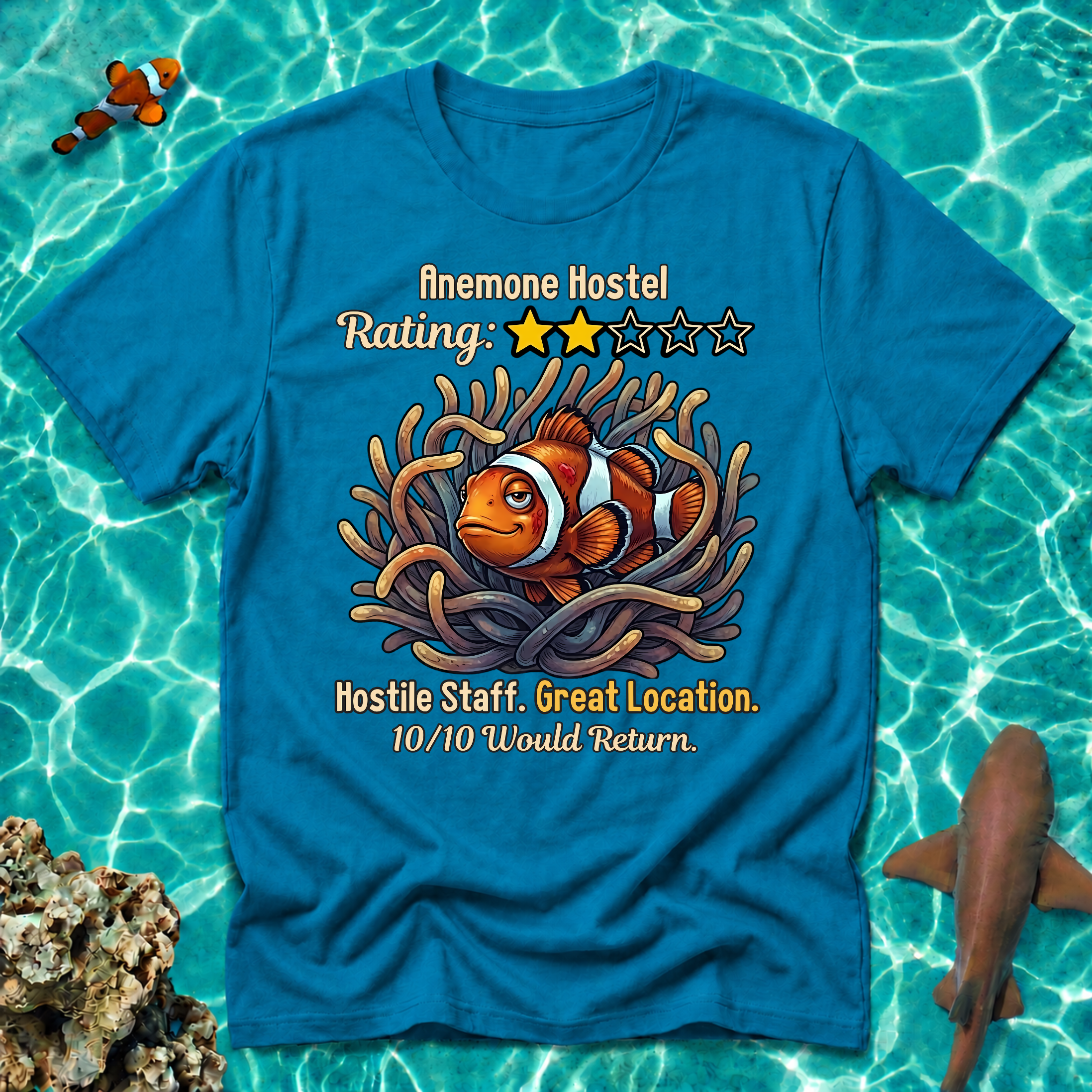 Hostile Hostel Clownfish Stay