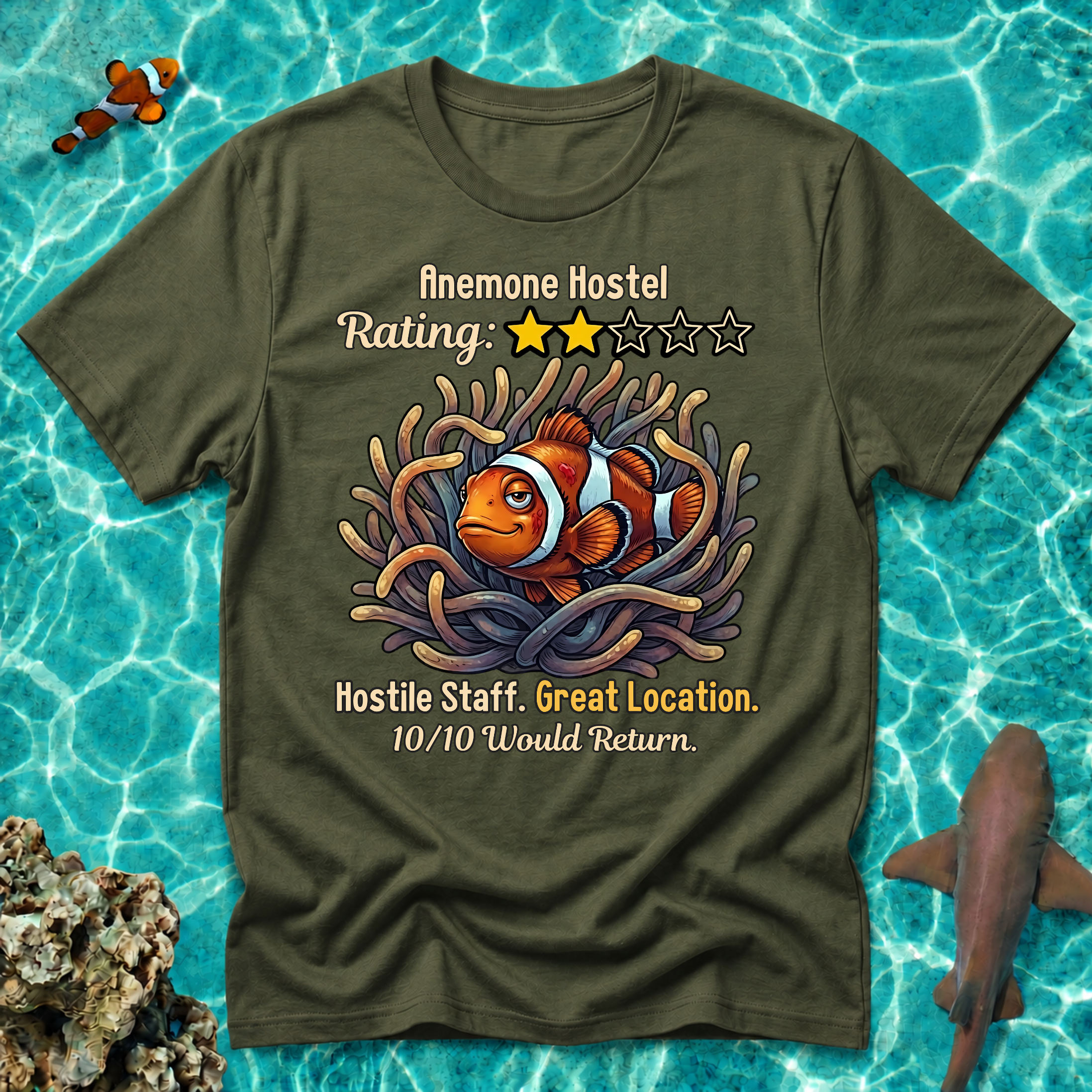 Hostile Hostel Clownfish Stay