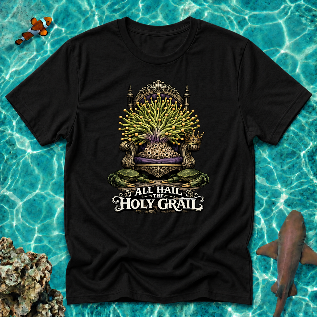 All Hail the Holy Grail Torch Coral T-Shirt
