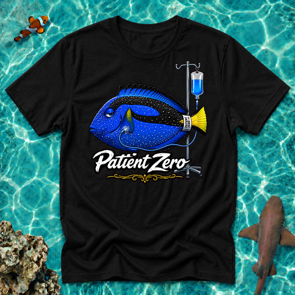 Patient Zero Blue Hippo T-Shirt
