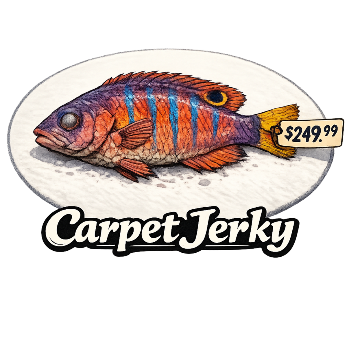 Mystery Wrasse Carpet Jerky T-Shirt