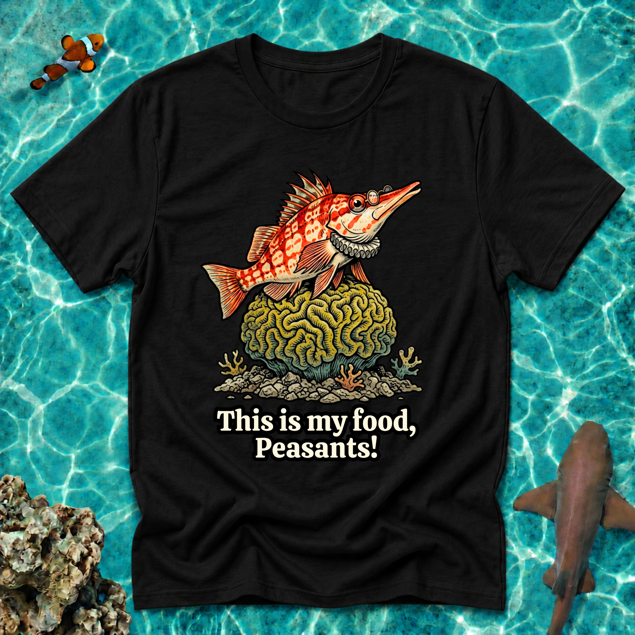 Longnose Hawkfish -This is my food, Peasants!