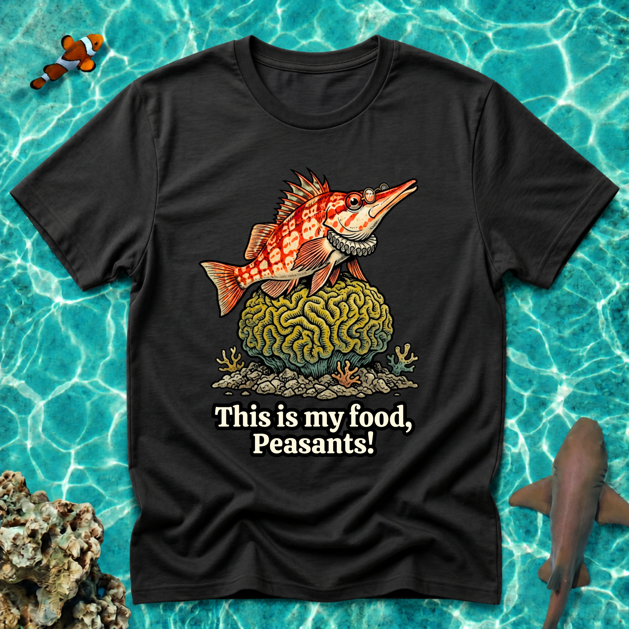 Longnose Hawkfish -This is my food, Peasants!