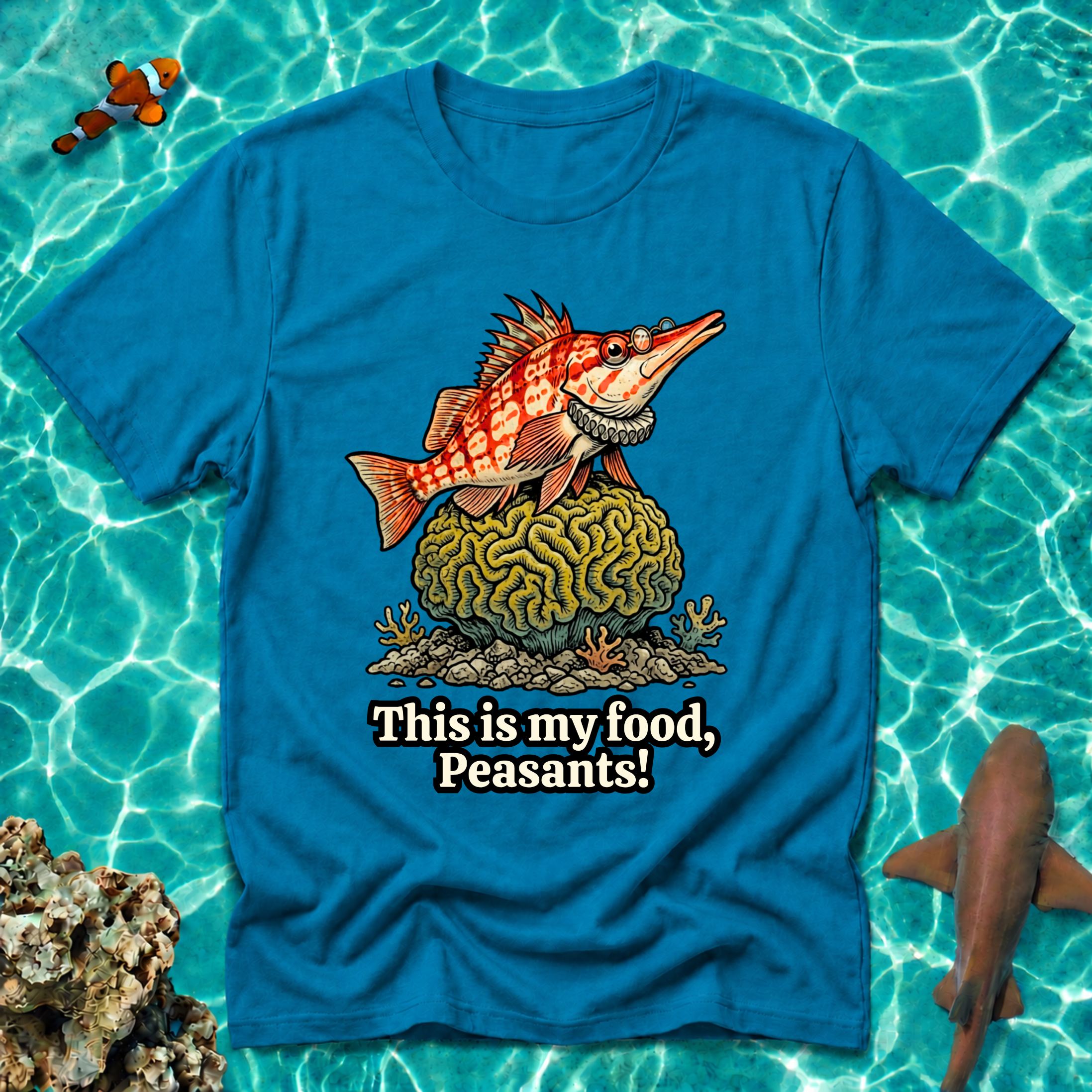 Longnose Hawkfish -This is my food, Peasants!