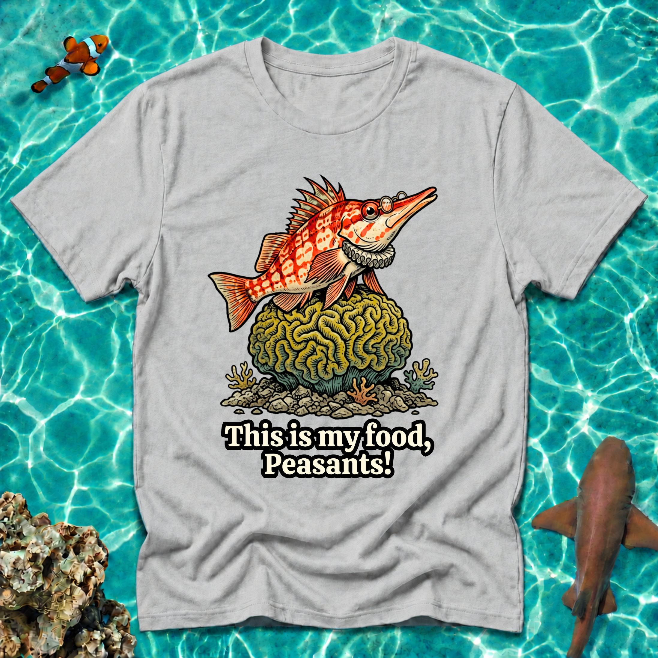 Longnose Hawkfish -This is my food, Peasants!