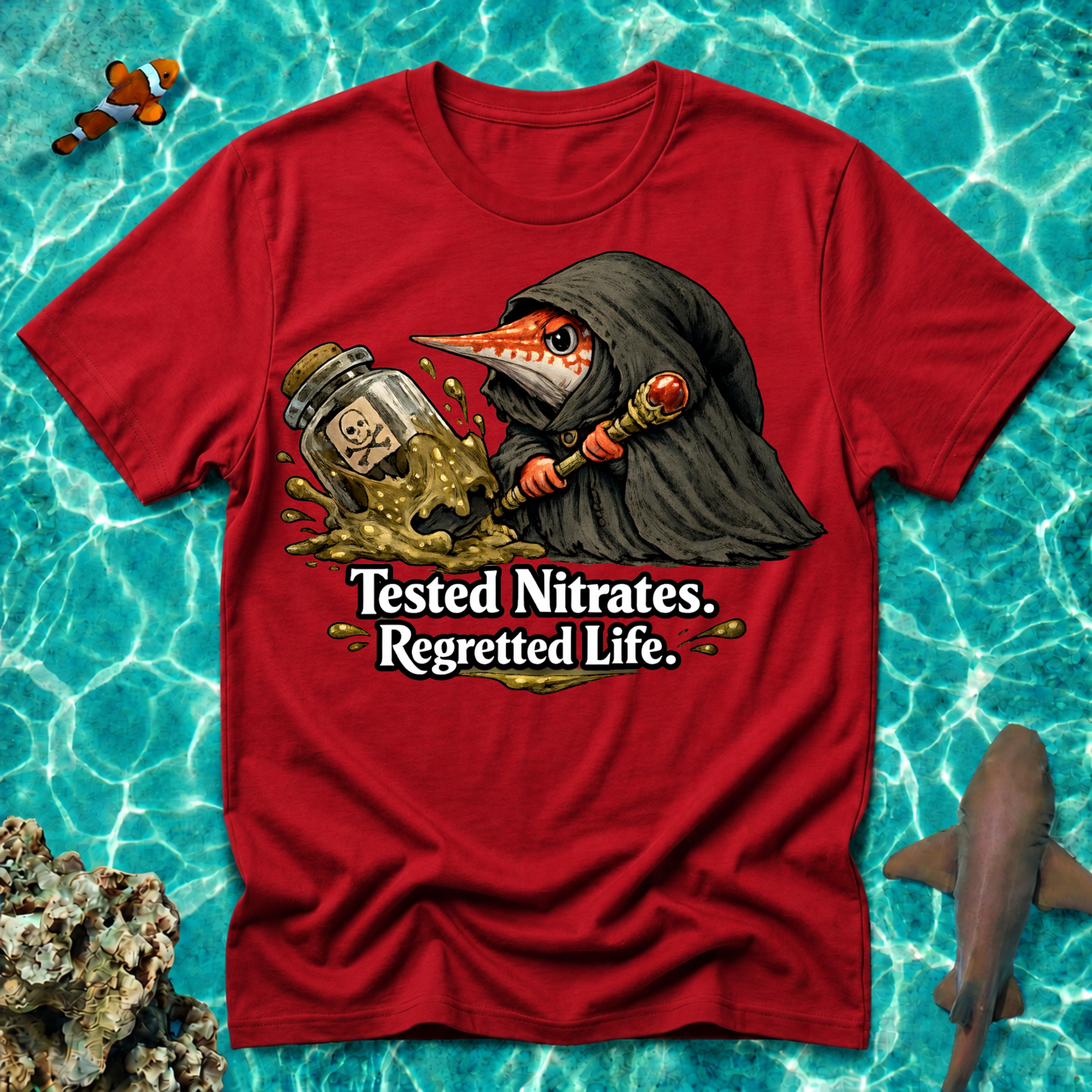 Plague Dr. - Tested Nitrates Regretted Life - T-Shirt