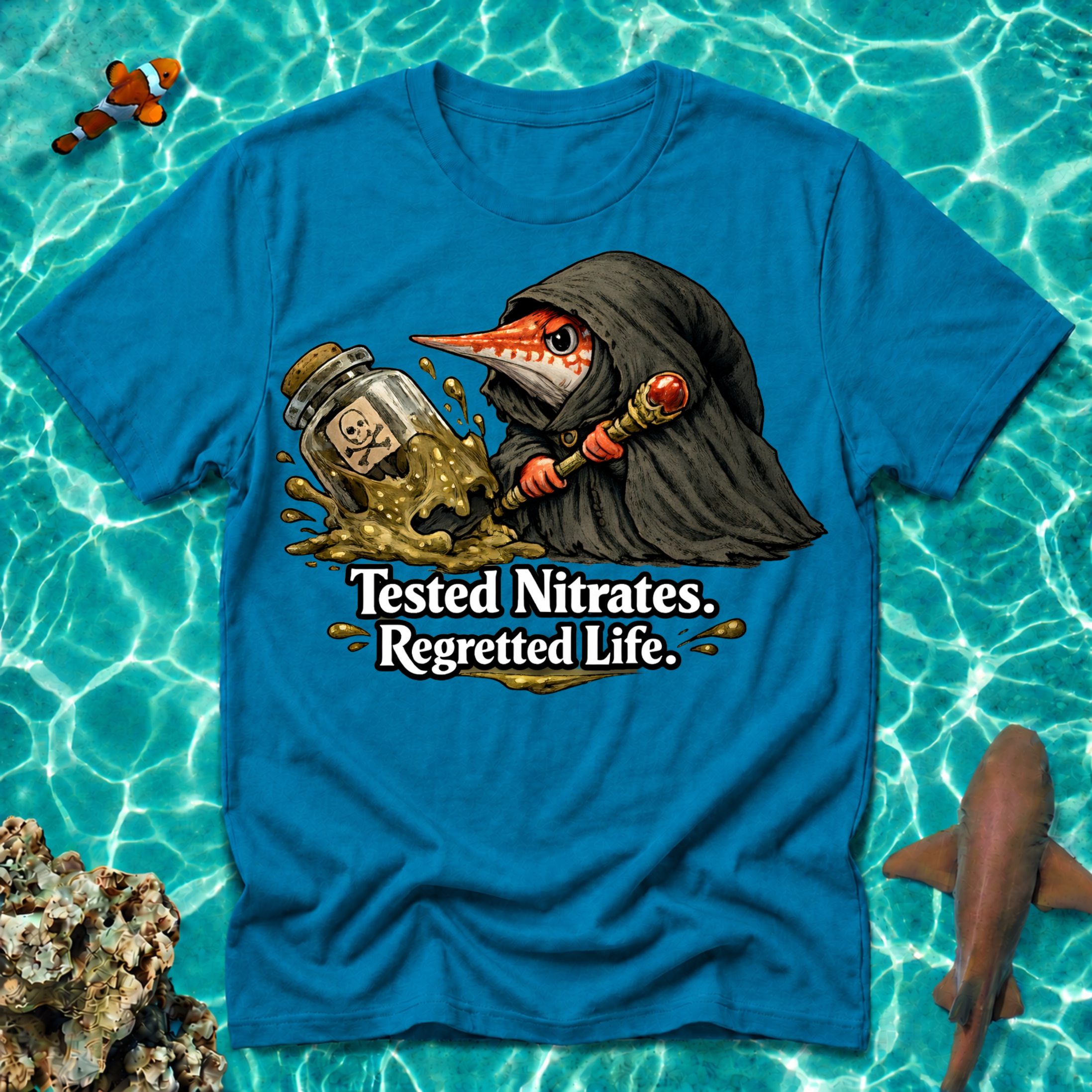 Plague Dr. - Tested Nitrates Regretted Life - T-Shirt