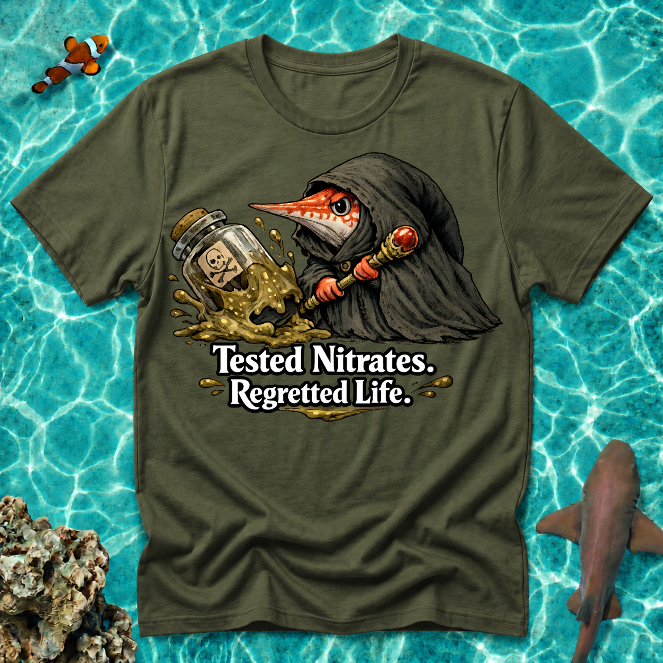Plague Dr. - Tested Nitrates Regretted Life - T-Shirt