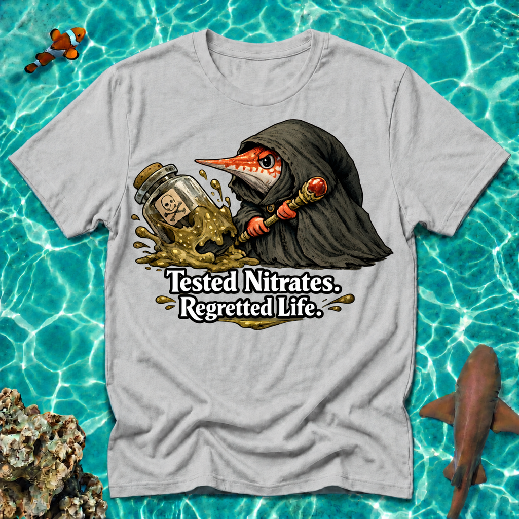 Tested Nitrates Plague Doctor Hawkfish T-Shirt