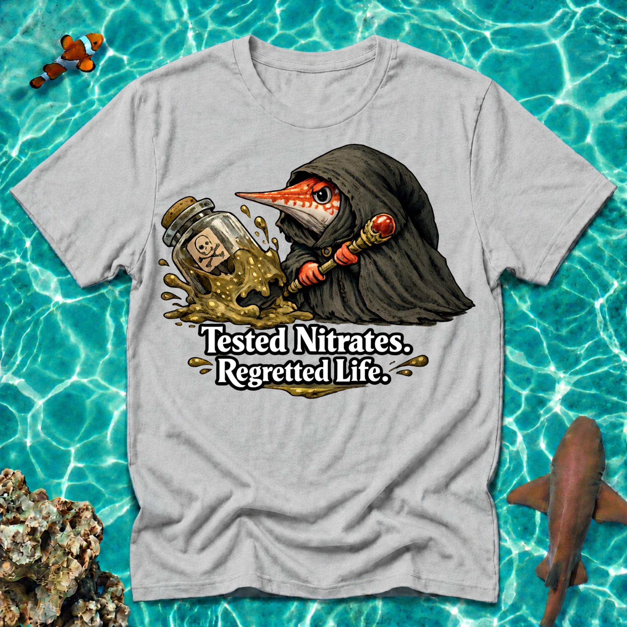 Plague Dr. - Tested Nitrates Regretted Life - T-Shirt