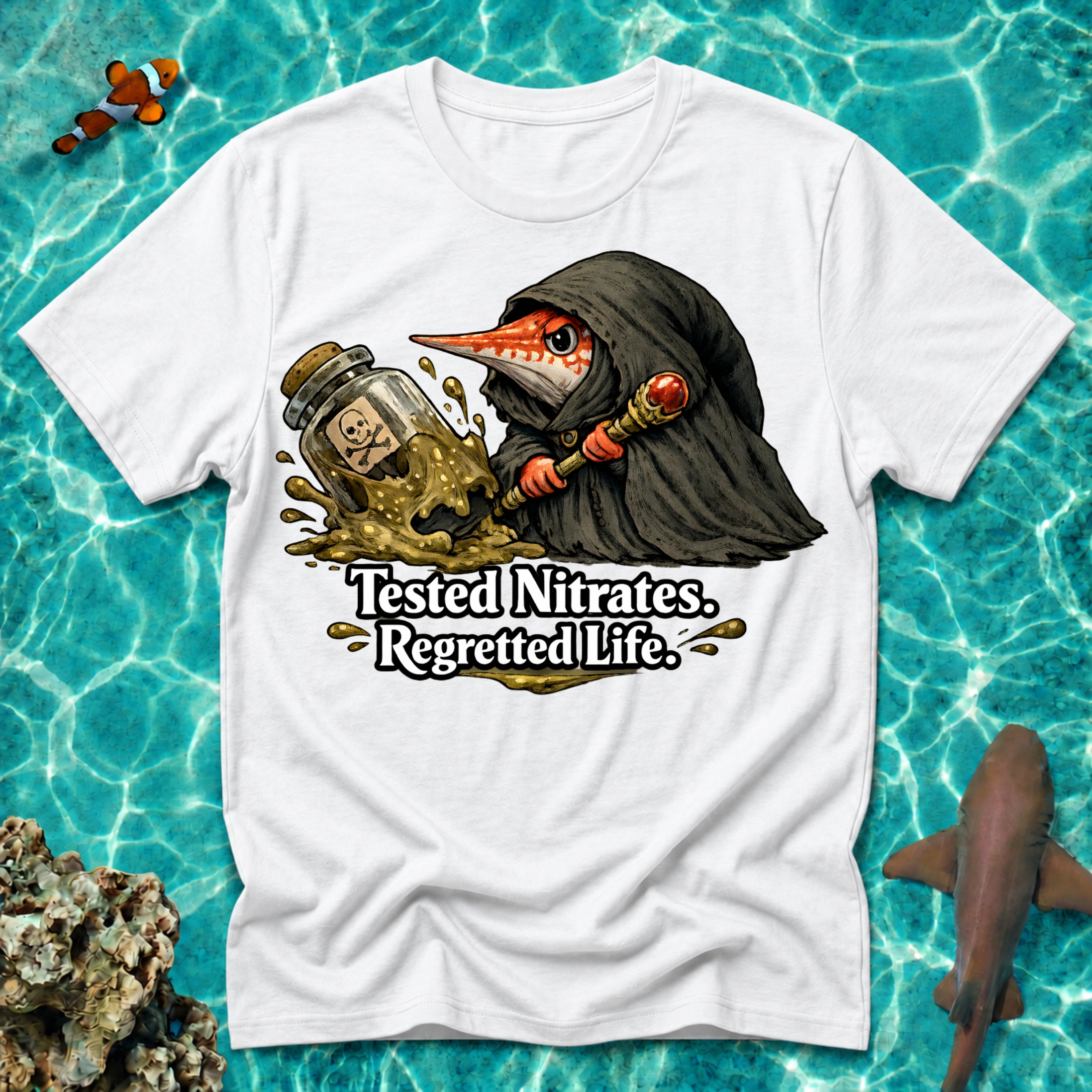 Plague Dr. - Tested Nitrates Regretted Life - T-Shirt