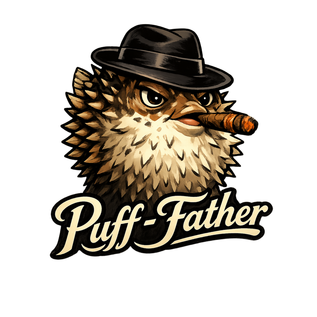 Puff-Father Puffer fish Reef T-Shirt