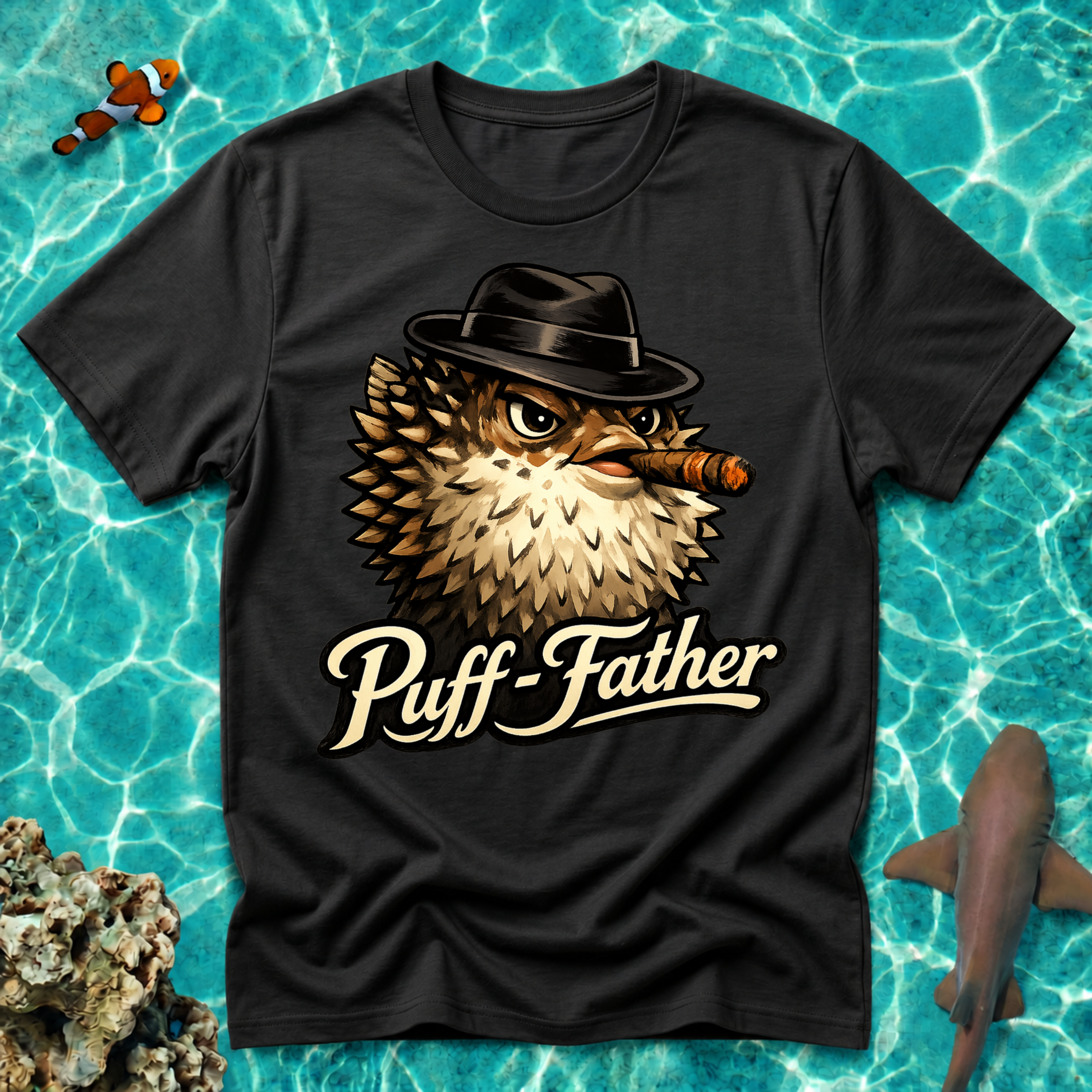 Puff Father with Cigar - T-shirt