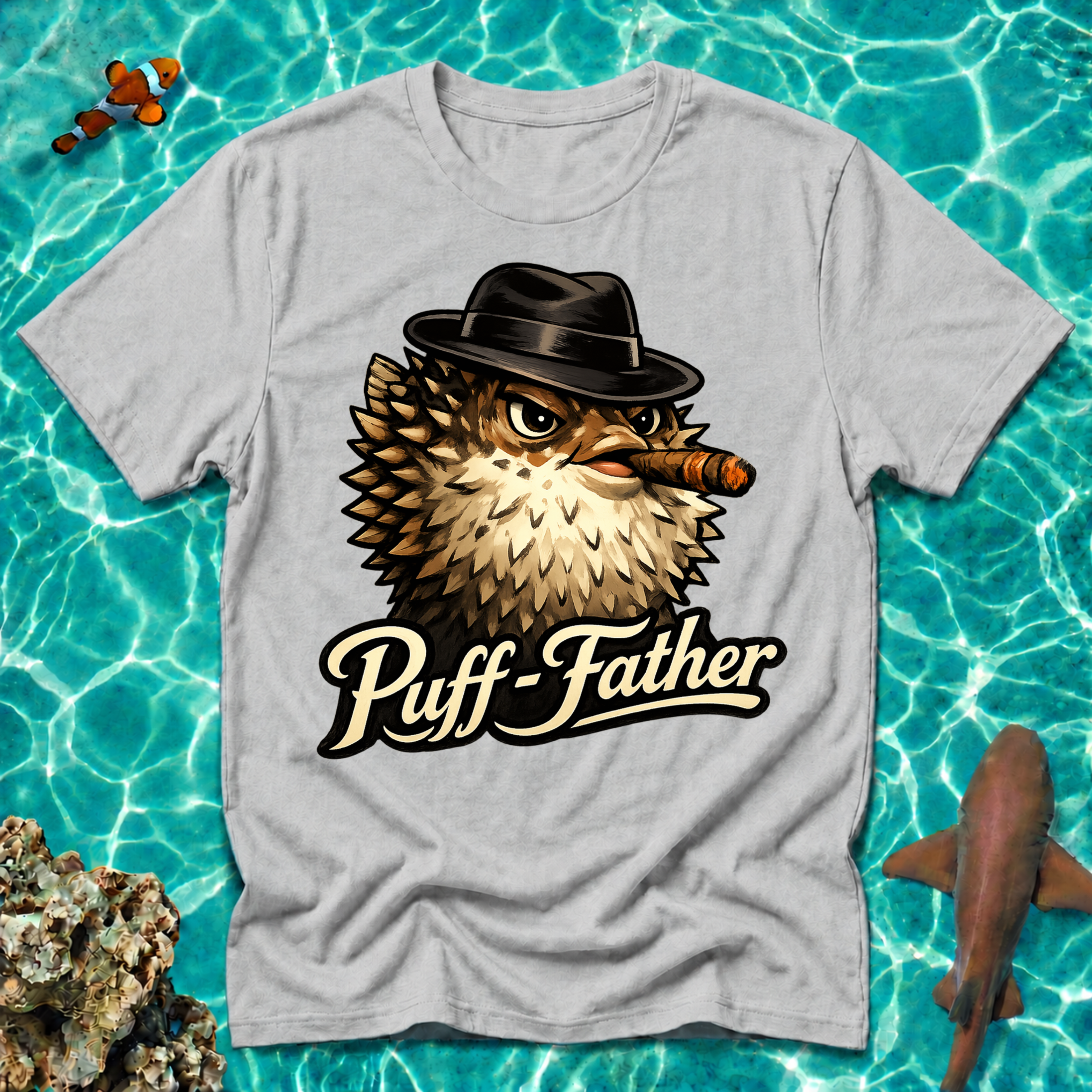 Puff Father with Cigar - T-shirt