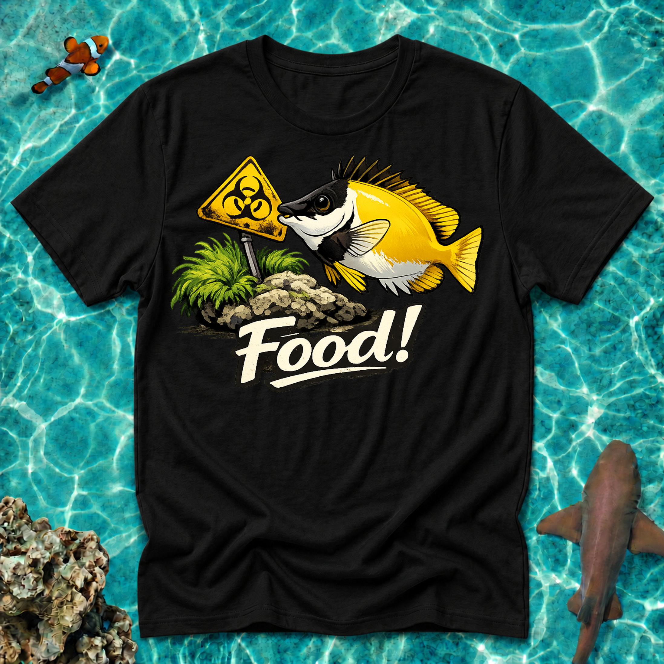 Biohazard Sign - Food! - Foxface Rabbitfish