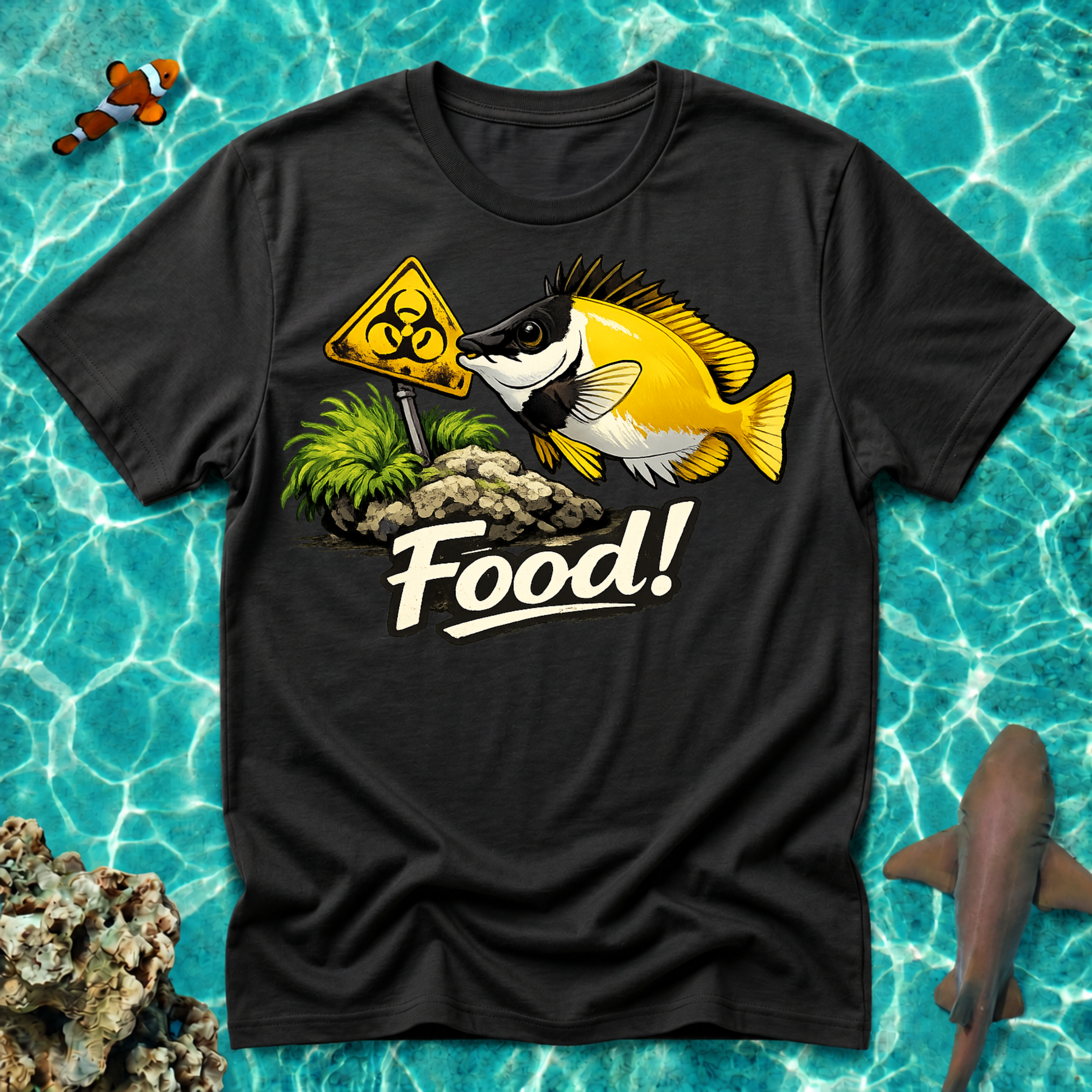 Biohazard Sign - Food! - Foxface Rabbitfish