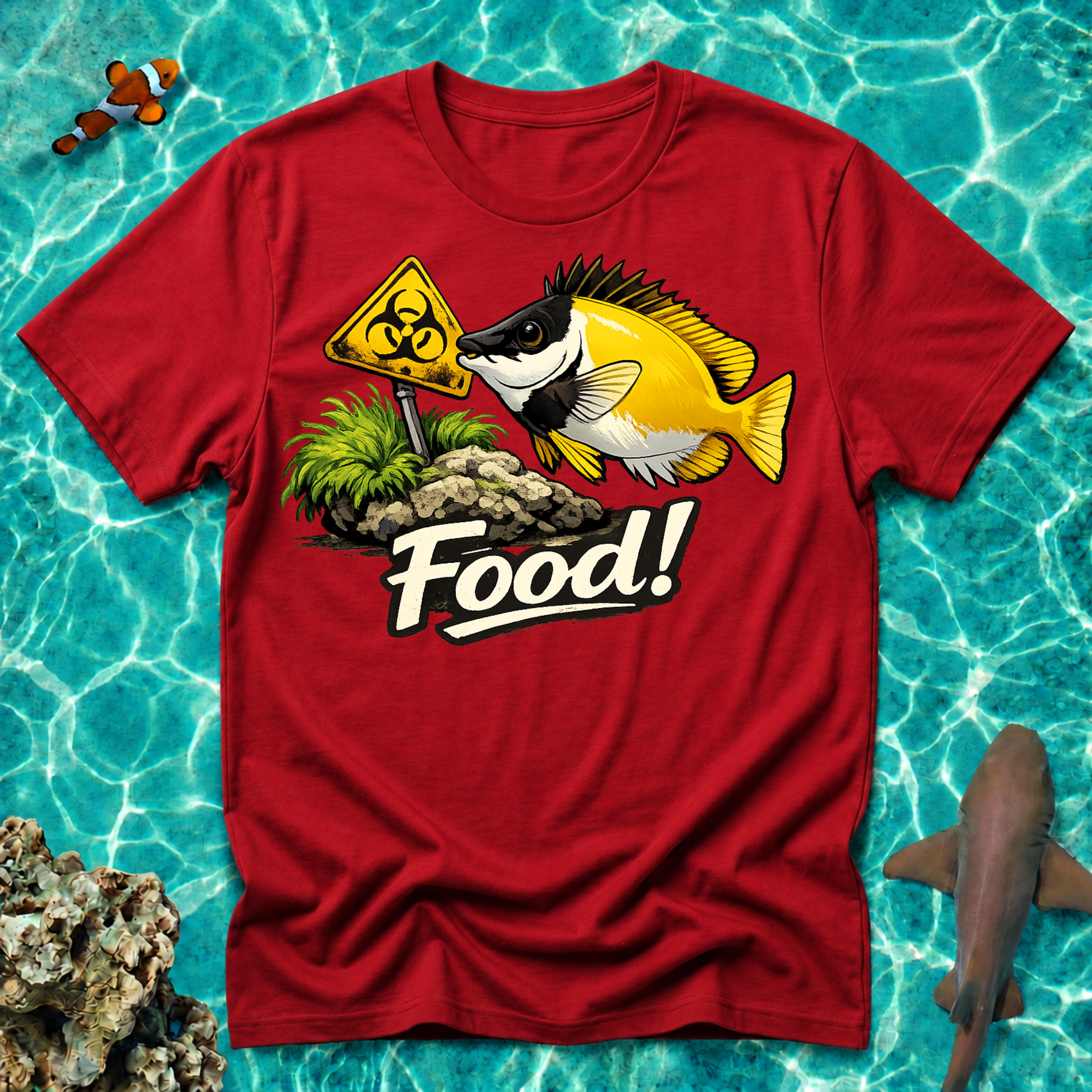 Biohazard Sign - Food! - Foxface Rabbitfish
