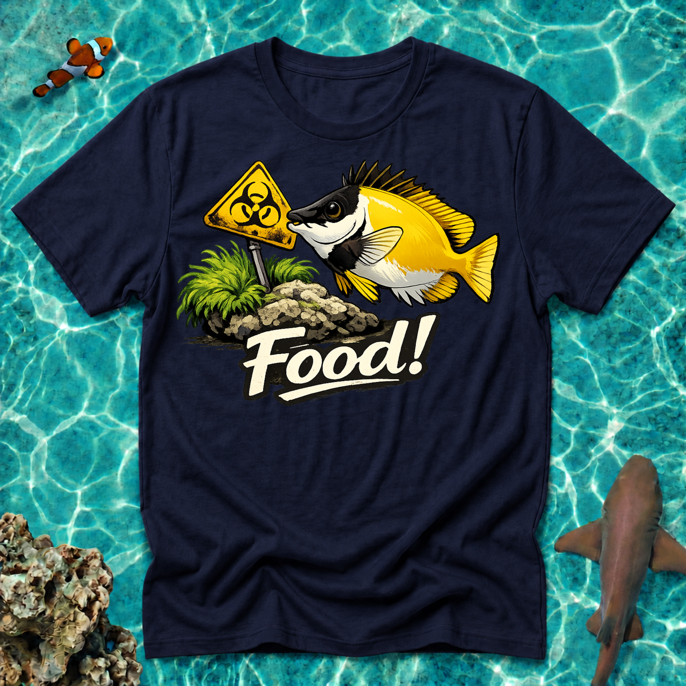 Biohazard Sign - Food! - Foxface Rabbitfish