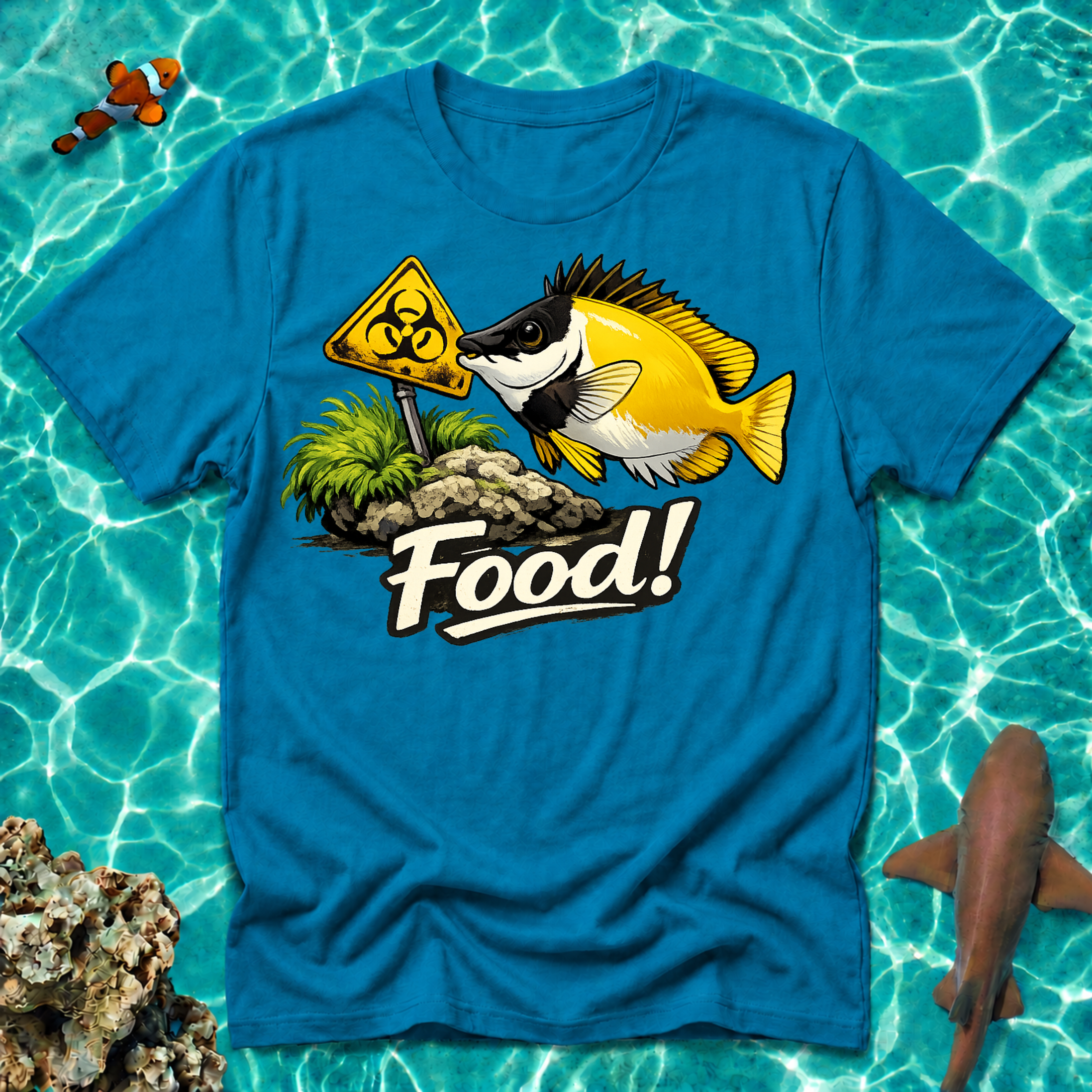 Biohazard Sign - Food! - Foxface Rabbitfish