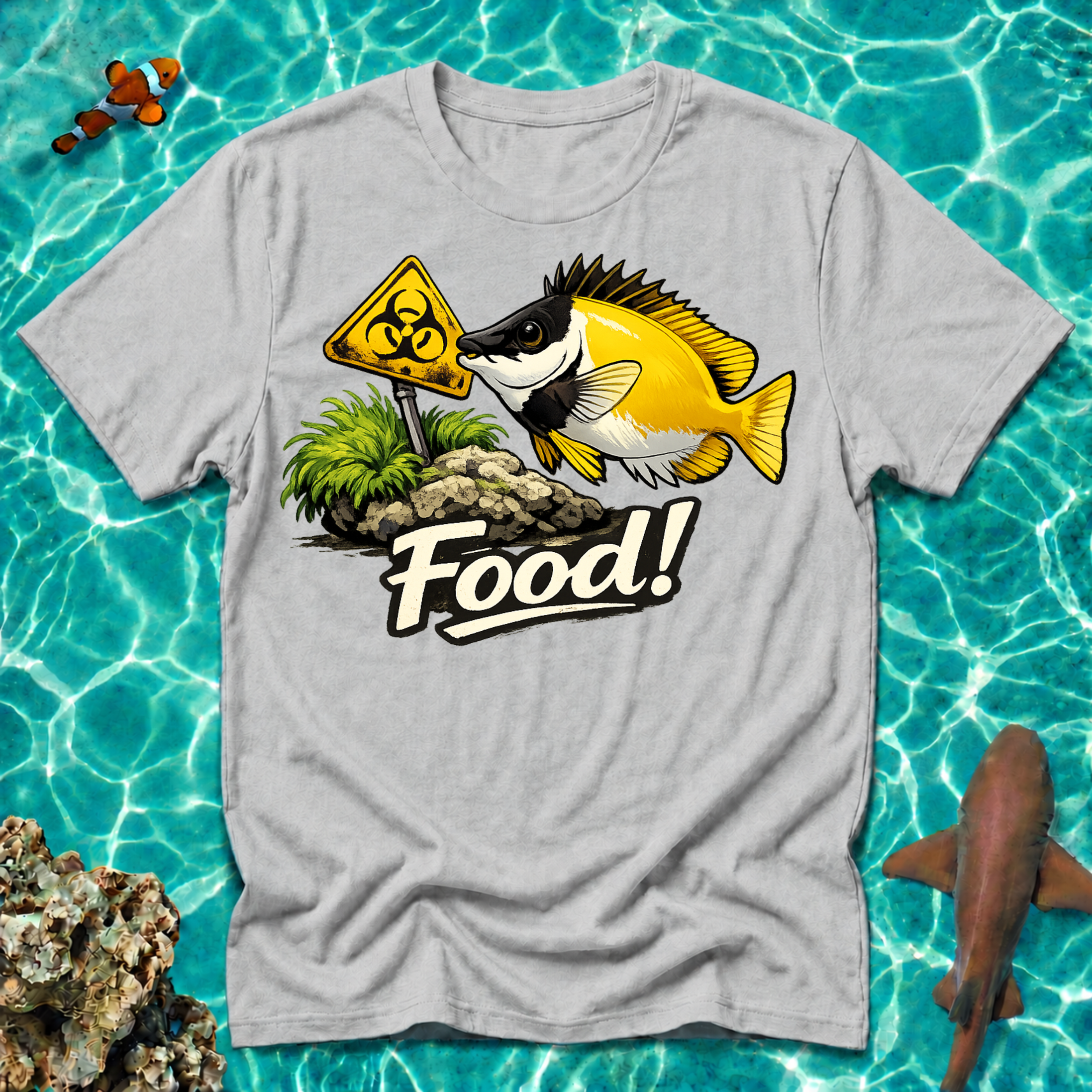 Biohazard Sign - Food! - Foxface Rabbitfish