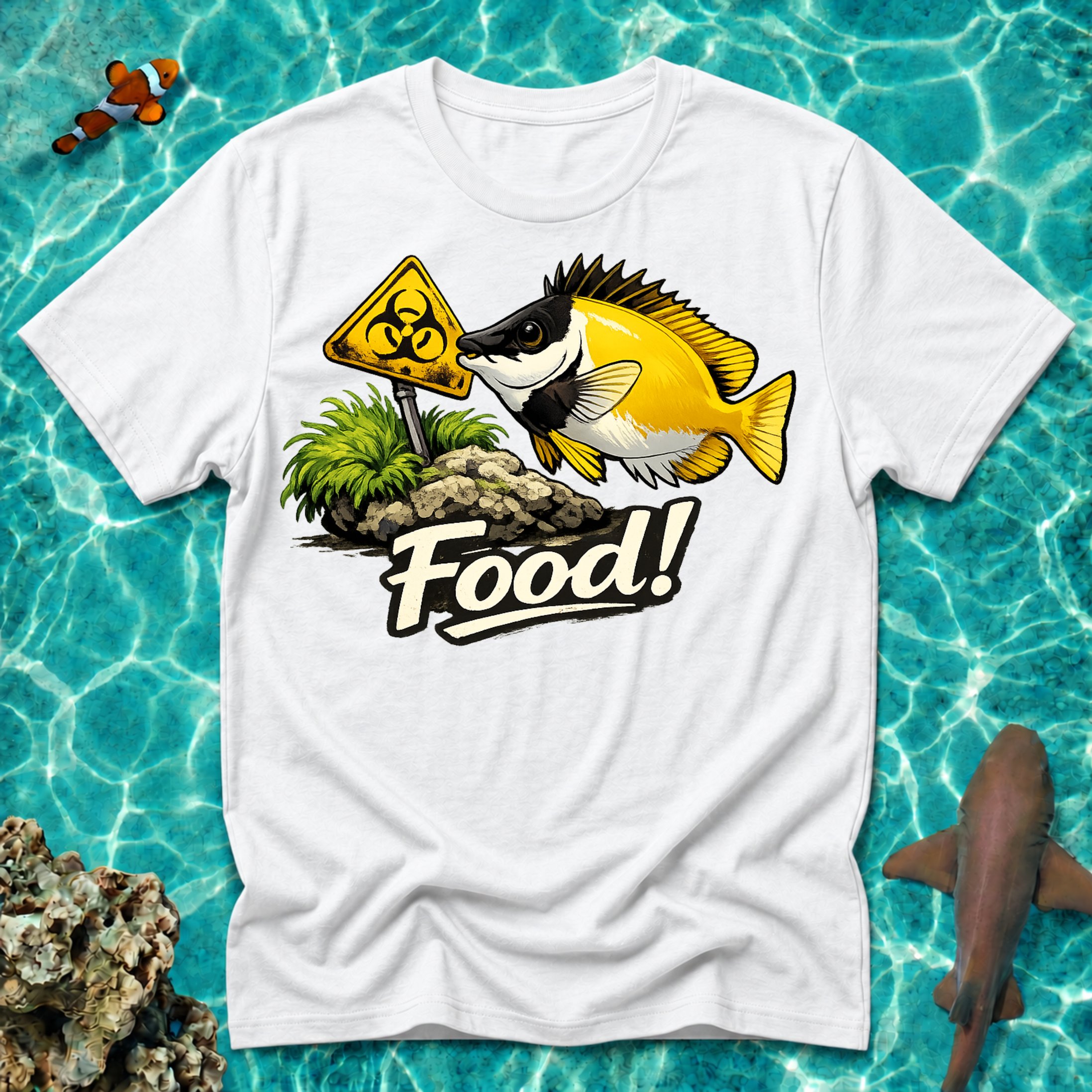 Biohazard Sign - Food! - Foxface Rabbitfish