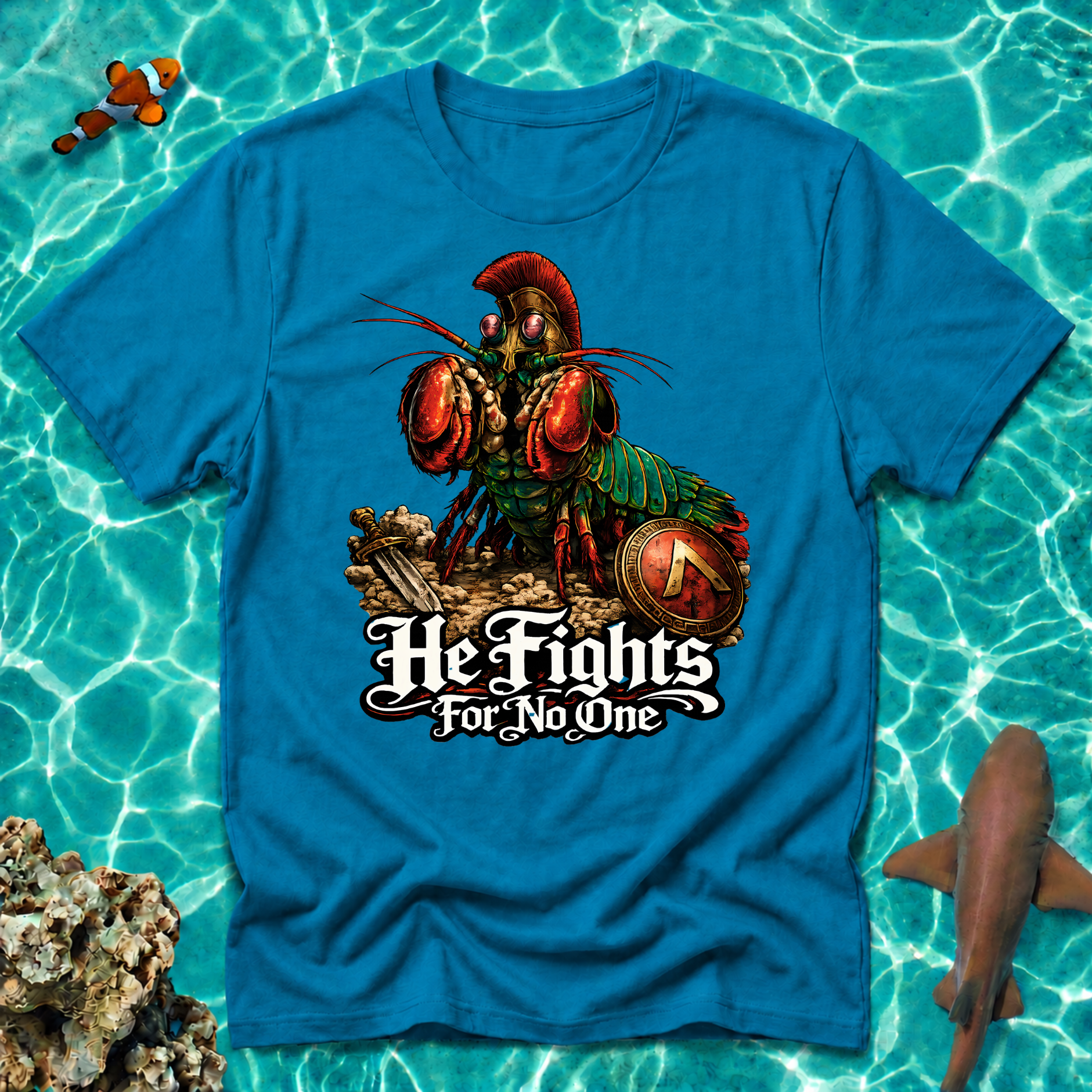 Gladiator Mantis Shrimp Reef T-Shirt