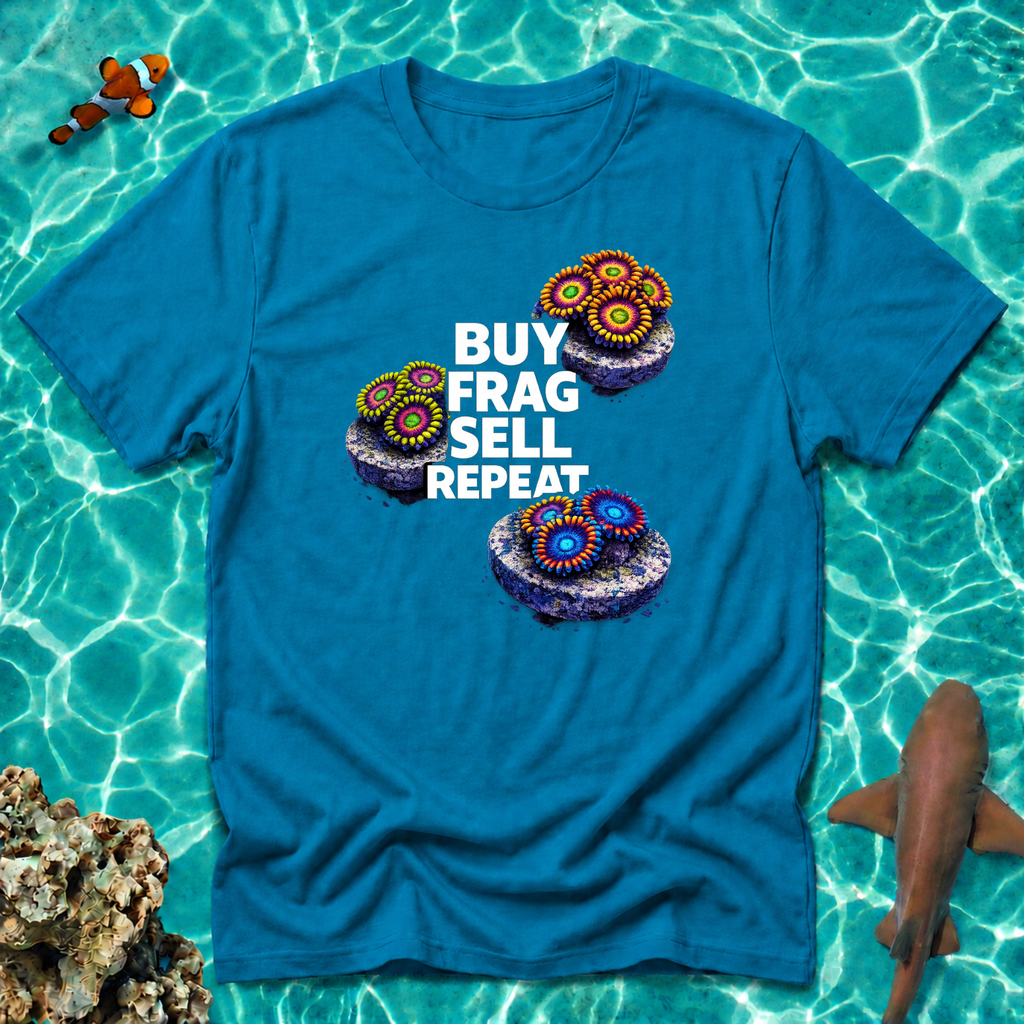 Buy Frag Sell Repeat Coral Reef T‑Shirt