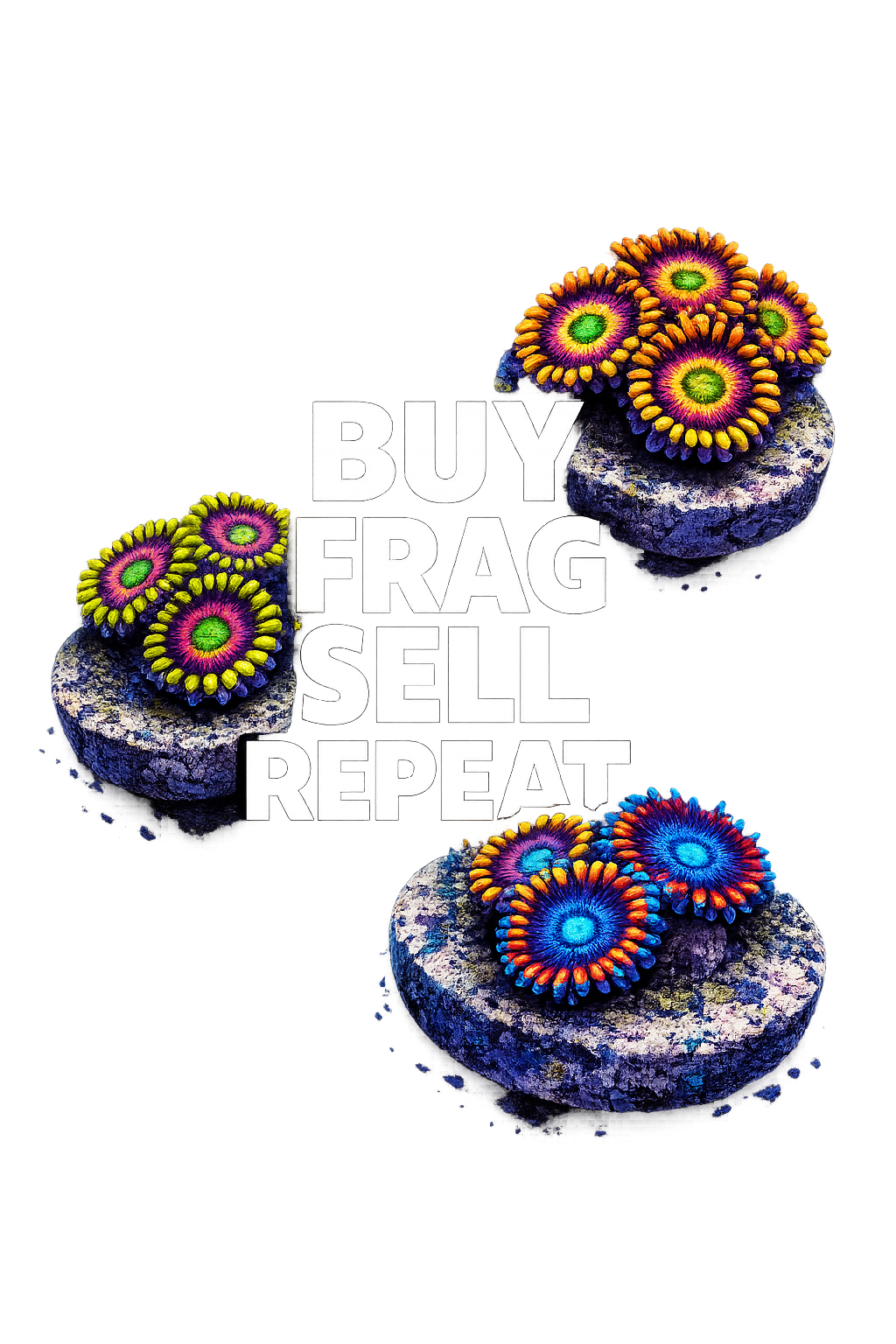 Buy Frag Sell Repeat Coral Reef T‑Shirt