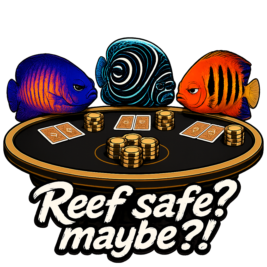 Reef Safe? Maybe?! Angel Gambling T-Shirt