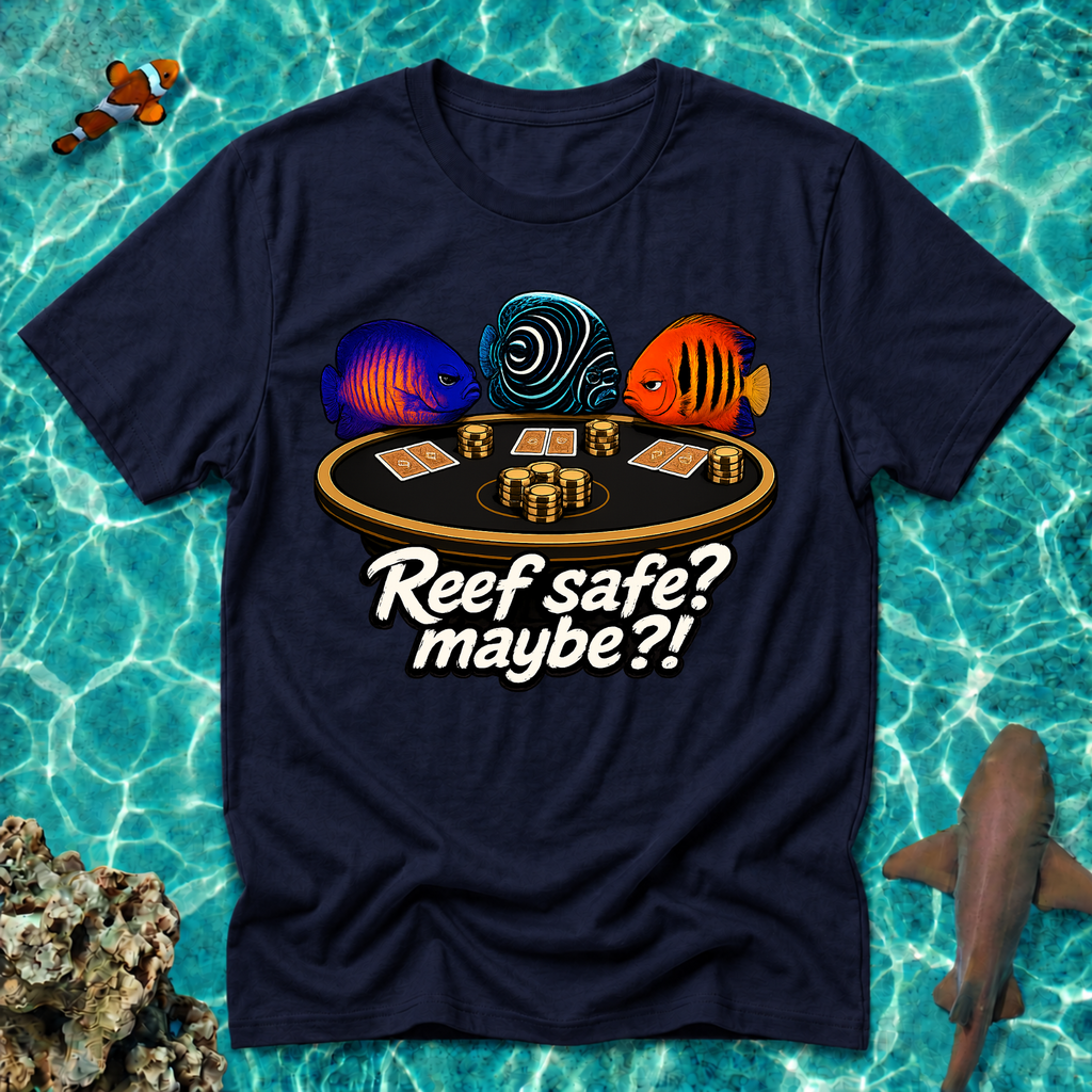 Reef Safe? Maybe?! Angel Gambling T-Shirt