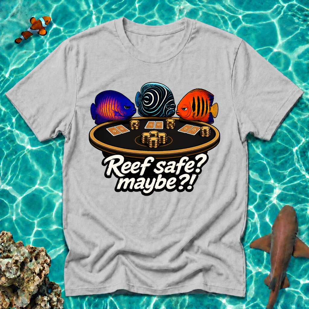 Reef Safe? Maybe?! Angel Gambling T-Shirt